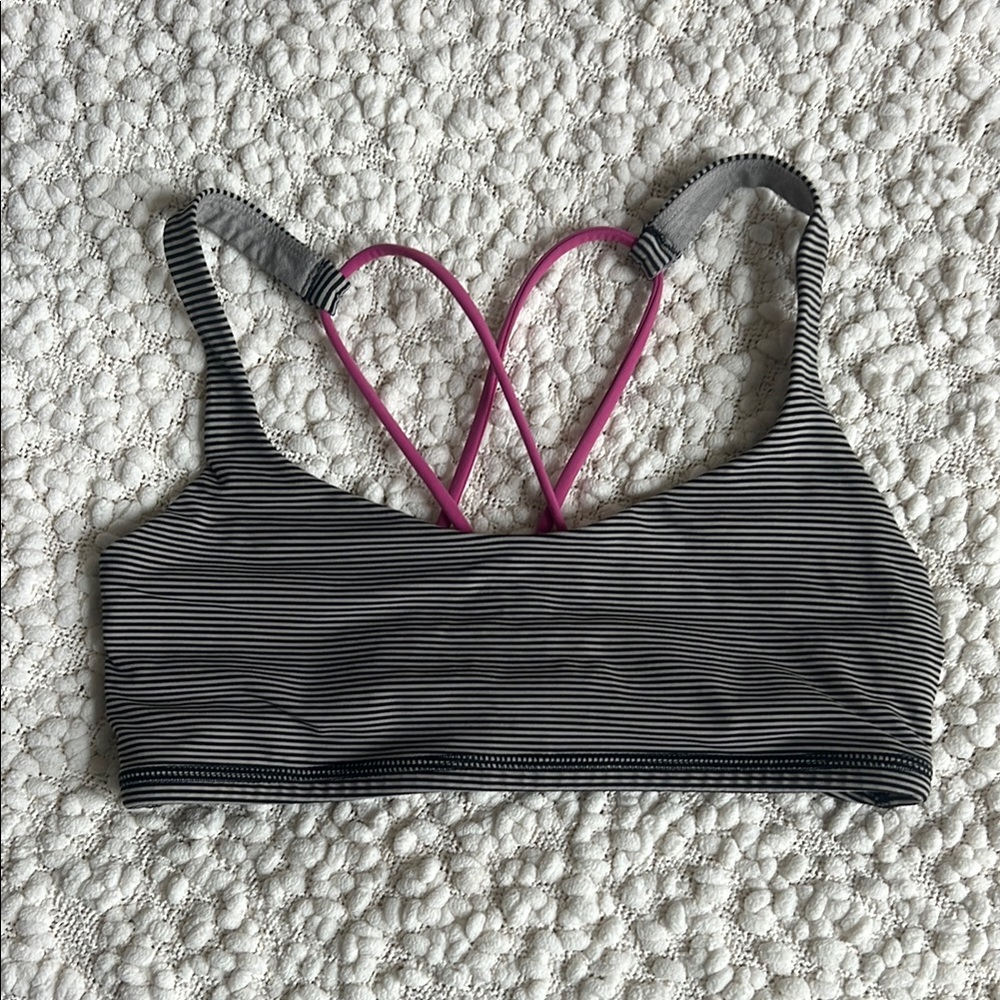 Striped lululemon Women's Sports Bra